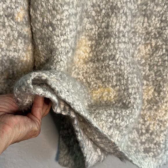 Abercrombie & Fitch Cozy Cardigan Sleepwear Robe Heavy Fuzzy Hygge Grandma - Picture 6 of 7